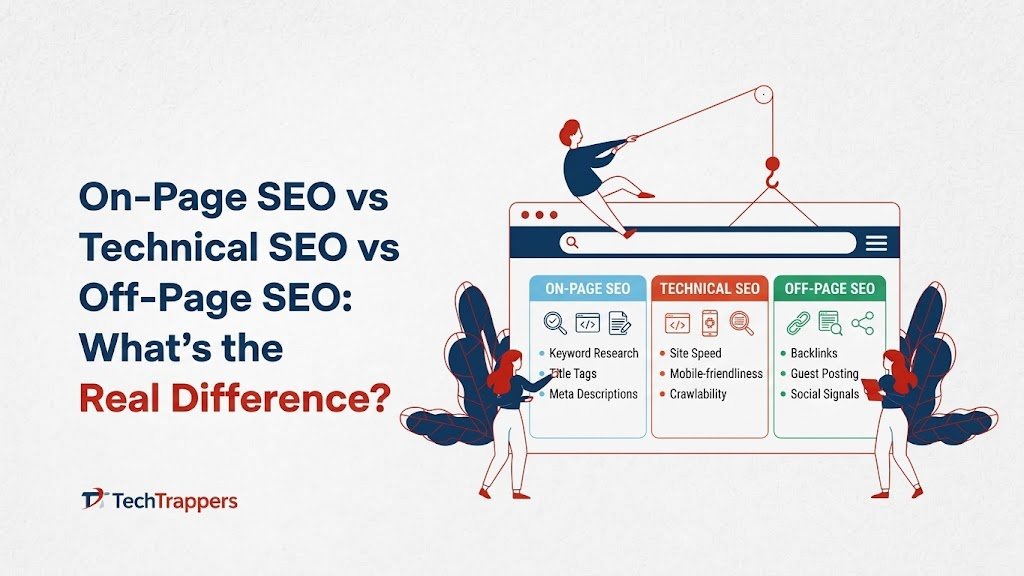 On-Page vs Technical vs Off-Page SEO Explained